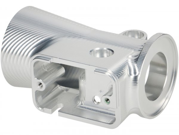 Supporto interruttore luci CNC -CASA PERFORMANCE- usato con pompa freno Casa Performance - Lambretta LI (serie 1-2)
