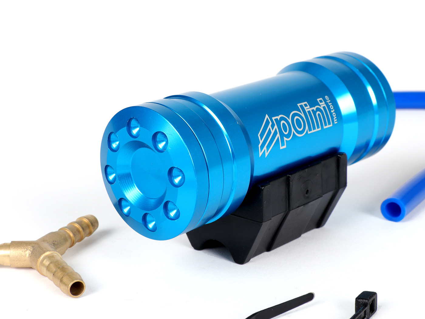 universal Benzinansaugsystem Polini Boost Bottle blau