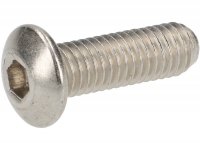 Allen screw flat head -ISO 7380- M5 x 16 - stainless steel