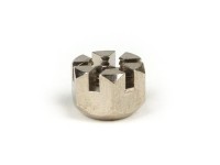 Domed castle nut for fork rods -LAMBRETTA- Lambretta C, LC - nickel plated
