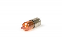 Ampoule -RING- BAZ9s (HY6W) - 12V 6W - orange (pour clignotant Piaggio/Vespa 2013-)