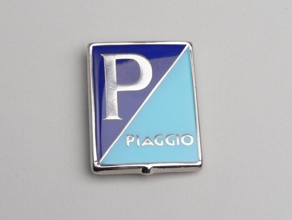 Badge horn cover -OEM QUALITY- Vespa Piaggio rectangle - Vespa 125 VN1T (1954-1955)