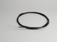 Cable universal de gas -Ø=1,2mm x 2500mm, funda= 2200mm, cabeza Ø=3,0mm x 3mm- trenzado PE - negro