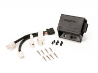Rectificador claxón con kit cable adaptador -BGM PRO- con relé de intermitencia LED y cargador USB
