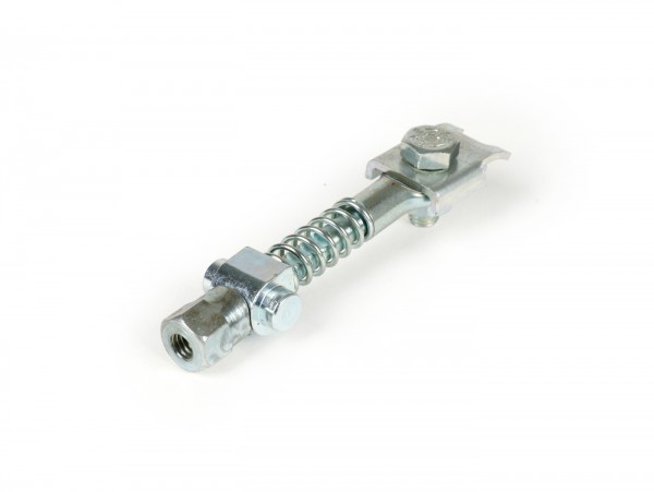 Adjuster screw rear brake cable (type hexagon nut) -CASA LAMBRETTA- Lambretta LI, LIS, SX, TV, DL, GP - galvanised