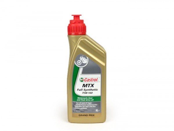 Olio ingranaggi -CASTROL- MTX Full Synthetic 75W/140, GL5 - 1000ml
