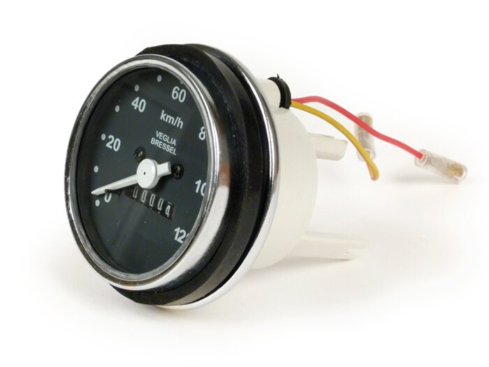 Vespa Pk Tachometer PK-50 125/ S/ Ss Tachometer 0-120 Km/H Reproduce Neu 