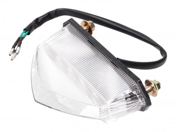 Rücklicht LED mit Einzelstecker -101 OCTANE- für Aprilia RX, SX, Beta RR, CPI SX, Derbi Senda, Peugeot, Rieju