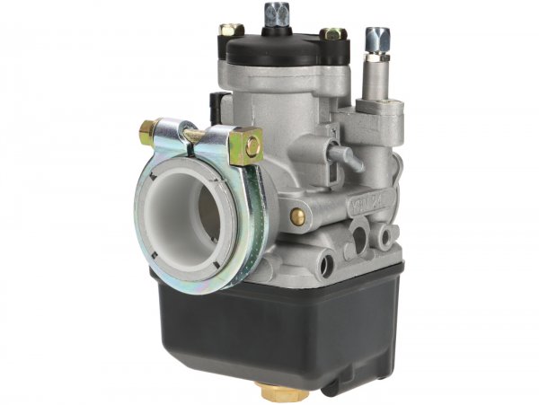 Carburateur -YSN PHBL 24 AS- AW=28mm (bride de serrage) - sans connexion vide/huile - starter à câble