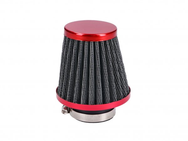 air filter -101 OCTANE- Power 35mm carburetor connection red