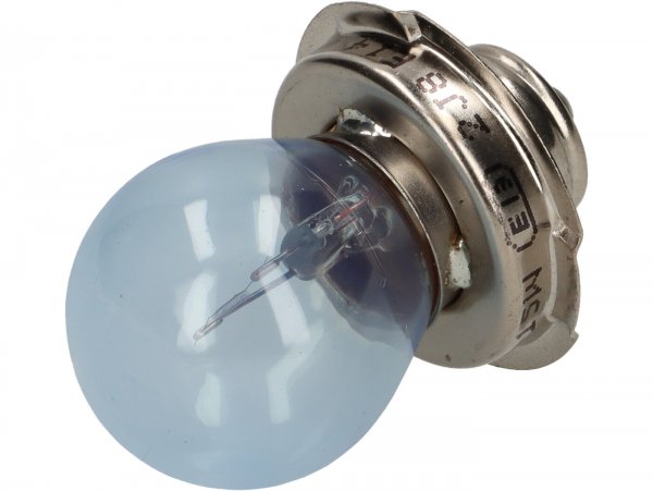 Ampoule -P26s- 12V 15W - bleu à effet xénon