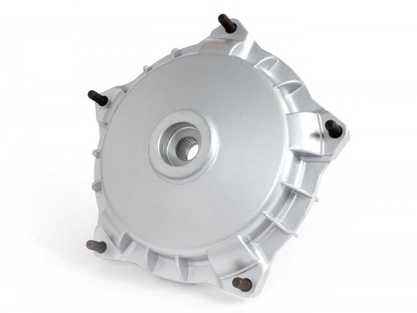 Rear brake hub 10" -SCOOTOPIA reinforced-  - oil seal 27mm - Vespa PX (-1984), Rally180 (VSD1T), Rally200 (VSE1T), Sprint150 (VLB1T), TS125 (VNL3T), GT125 (VNL2T), GTR125 (VNL2T), GL150 (VLA1T)