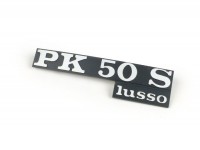 Badge side panel -VESPA- PK50 S Lusso - Vespa PK50 S Lusso