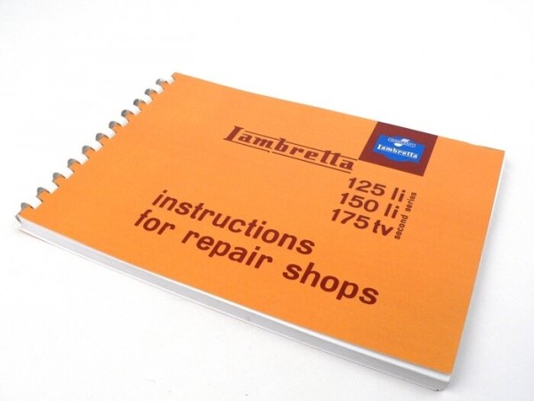 Werkstatthandbuch -LAMBRETTA- LI (Serie 2-3), LIS, SX, TV (Serie 2-3), DL