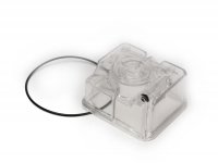 Float chamber -MALOSSI- PHBH / PHBL - transparent with gasket.
