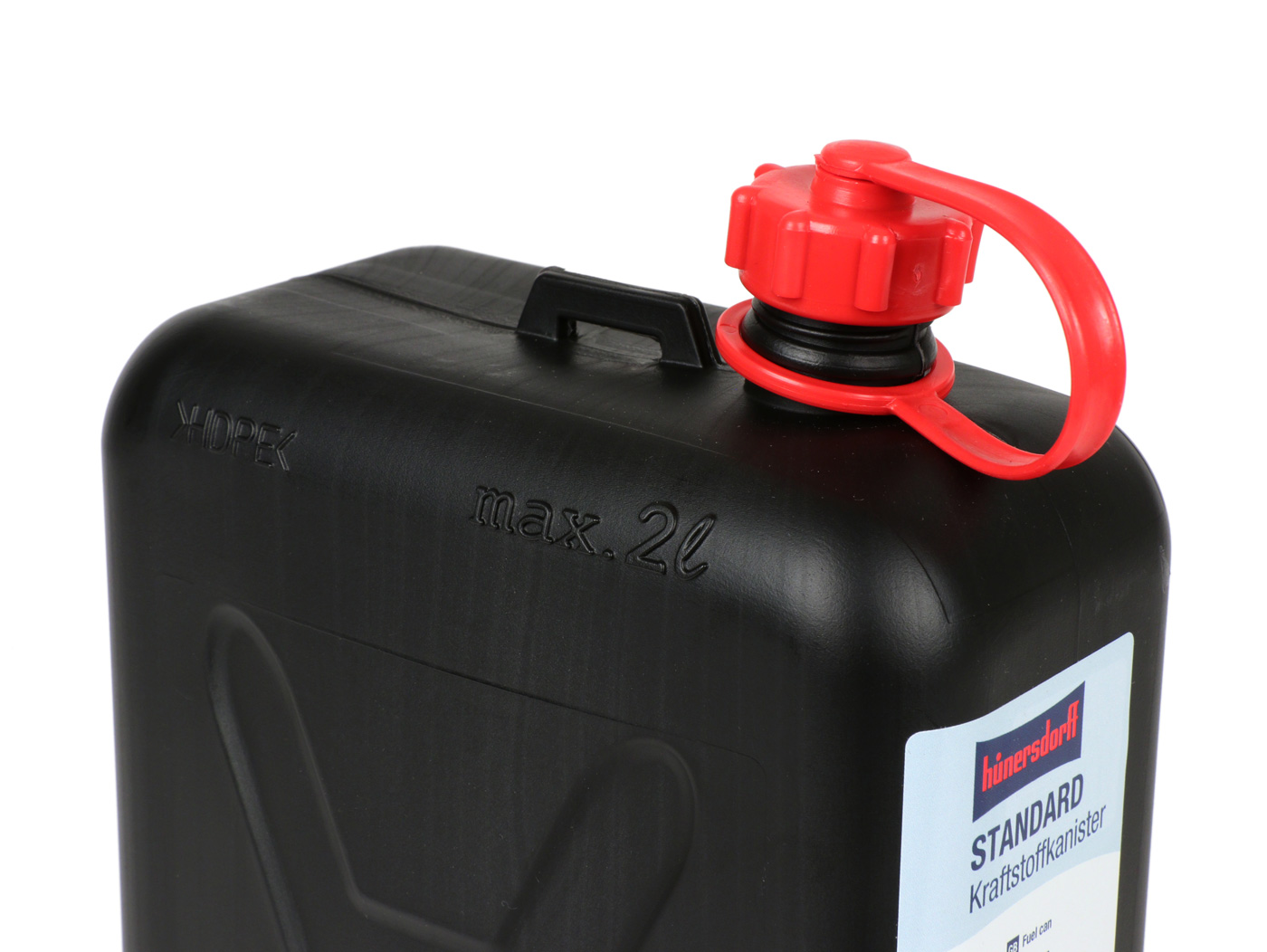 2 Litre Spare Fuel Friend Petrol Can BIG BLACK Type