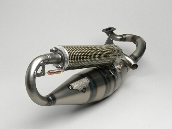 Exhaust -YASUNI City R- Minarelli 50cc (horizontal cylinder) - carbon