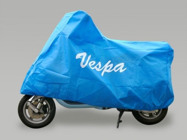 Funda para moto -FA ITALIA Vespa- azul