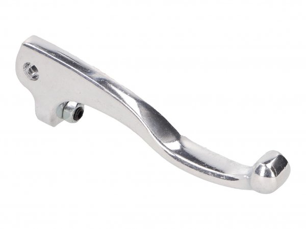 Brake lever -101 OCTANE- for Derbi Senda DRD 03-08, Aprilia RX, SX 06-10 - rh - silver
