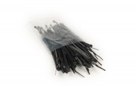 Wire strap set -ETT 100 pcs - black - 3.6mm x 140mm