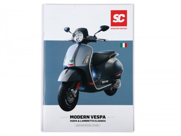 Katalog - Broschüre -SC MODERN VESPA + CLASSIC- Ausgabe 2021/2022 - italiano