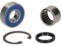 Front hub bearing set (ball bearing and needle roller bearing) -VESPA- PX (1982-), T5 125cc, Cosa, PK, ET2, ET4, Sfera, Quartz, LX, GT125, GTS - Ø=20mm
