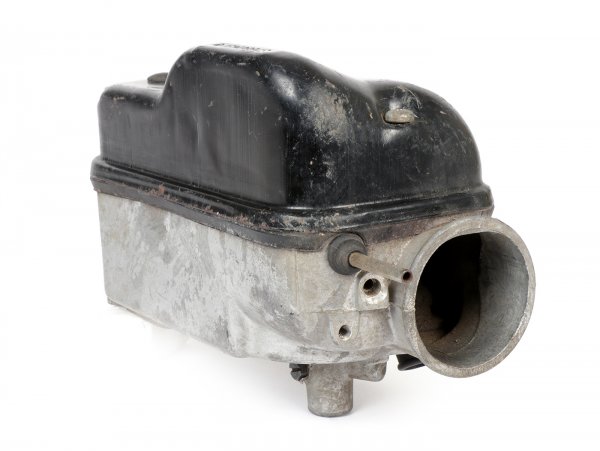 Carburator box incl. oil pump and cover -PIAGGIO (NOS)- Vespa PX EFL (since 1984) - inclusive cover