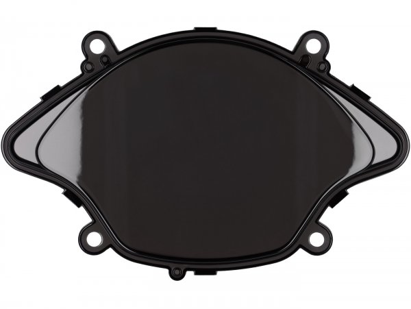 Speedo lens, black tinted -MOTO NOSTRA- Vespa GTS 125-300 (2014-2022)