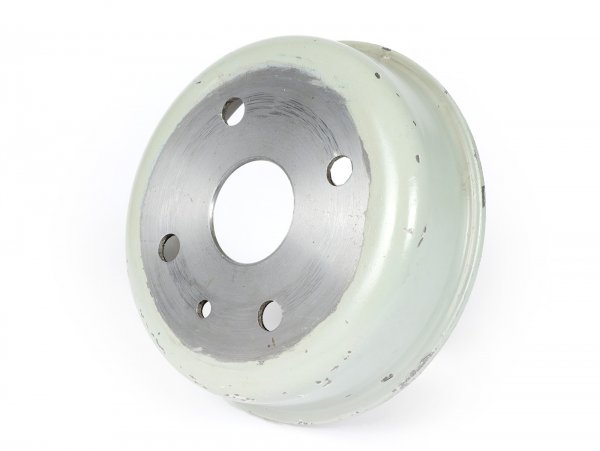 Front brake hub 9" + 10" -PREDIERI & ABBATE- Vespa Smallframe 1963-1984 - V50 N (V5A1T), V50 S (V5SA1T), V50 L (V5A1T), SR50 (V5SS2T, -4515), V50 R (V5A1T -752188), V90 (V9A1T)