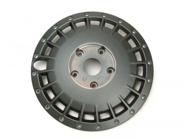 Wheel rim hub -PIAGGIO 3.00-12 inch- Vespa 946 - matt silver grey (old design)
