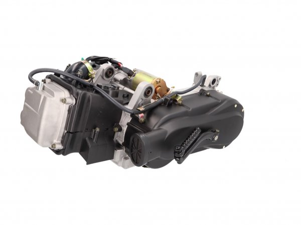 engine complete -101 OCTANE- short version for rear drum brake, 743mm drive belt for GY6 125cc 152QMI
