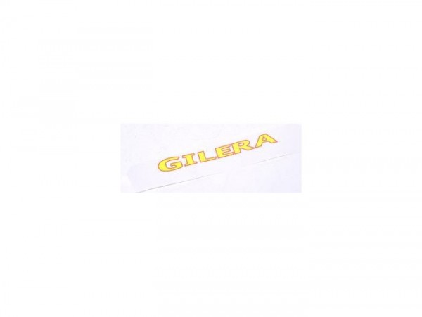 Aufkleber "Gilera" -PIAGGIO- Gilera Runner - Schwarz Metallic (197)