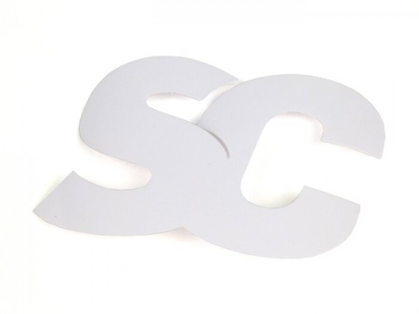 Sticker -SC- Scooter-Center - 53x80mm - white