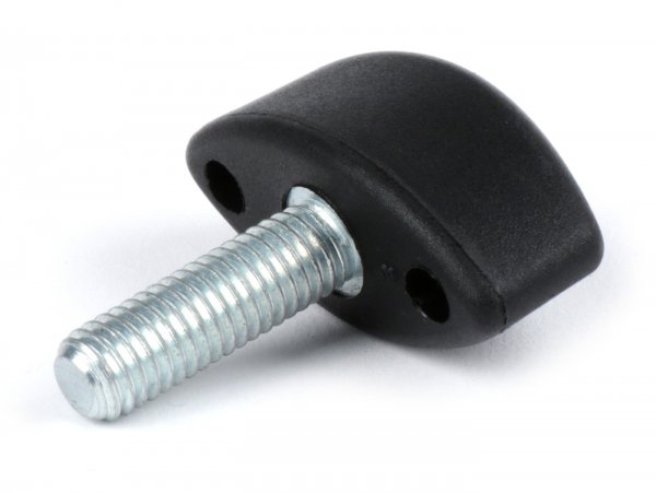 Wing screw M8 for manoeuvring aid -OEM QUALITY- steel with plastic head