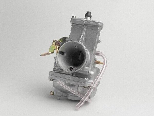 Carburador -MIKUNI 27mm TMX27- choke manual, Powerjet, autolube - ME=36mm