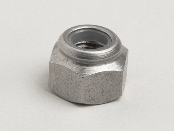 Self-locking nut -DIN 985- M8 WS=14 - stainless steel (used for wheel rim Lambretta LI, LIS, SX, TV, DL, GP)