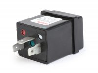 Indicator flasher relay -OEM QUALITY 3-PIN 12V 10/21W AC- Vespa PK S, PK XL, PK XL2, PX EFL (1984-), Cosa, Cosa FL, T5 125cc, APE
