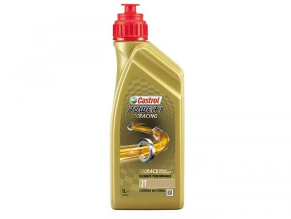 Oil -CASTROL Power 1 Racing (successor of TTS/RS)- 2-stroke fully synthetic - 1000ml