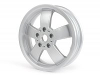 Wheel rim -PIAGGIO Super Sport (2017-) - silver, (3.00x12)inch - 5 spokes- Vespa GT, GTL, GTS, GTV 125-300cc - rear