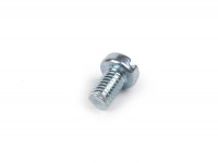 Vis -DIN 84- M5x8mm (pour fixation clignotant embout guidon Rally180 (VSD1T), Rally200 (VSE1T), Sprint, PV, ET3, V50)