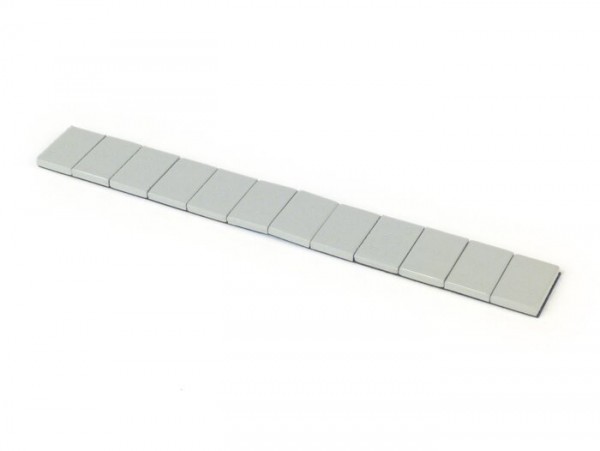 Auswuchtgewichte-Set für Felge -WÜRTH selbstklebend- 60g (12x5g), schlagzähe Kunststoffbeschichtung, Silbern