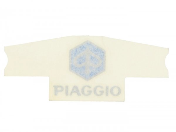 Emblem "Piaggio" -PIAGGIO- Piaggio TPH - Blau Dakota (224)