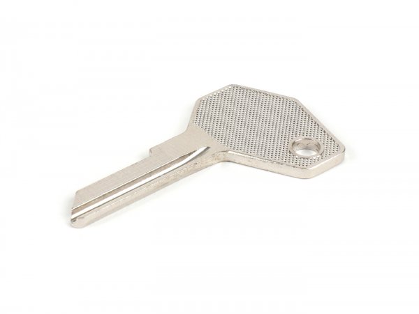 Blank key -ZADI- for steering lock Vespa/Ape