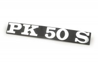 Targhetta / Scritta cofano -VESPA- PK50 S - Vespa PK50 S, PK50 S Automatik