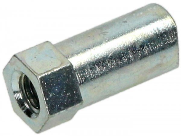 Tuerca moleteada Cable de freno -M6 x 1,0- (utilizado en modelos Piaggio con freno de tambor)