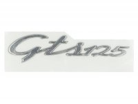 Schriftzug Seitenhaube "GTS125" -PIAGGIO- Vespa GTS 125 - selbstklebend