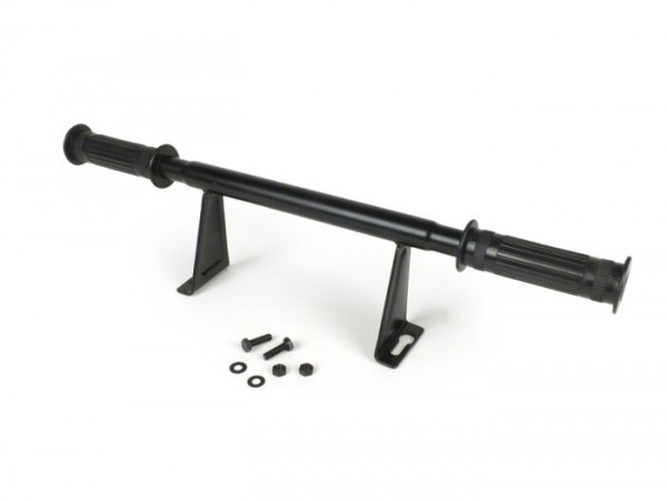 Footrest bar -MOTO NOSTRA- Largeframe PX80, PX125, PX150, PX200, T5 - black