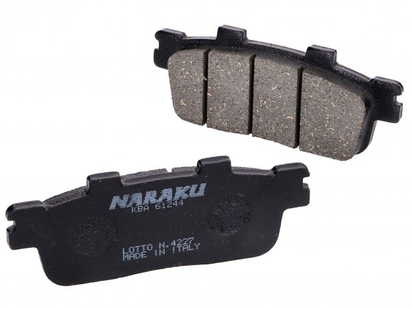brake pads -NARAKU- organic for SYM, Peugeot, TGB