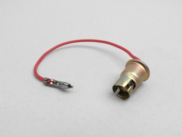 Speedo bulb holder -LAMBRETTA- LI, LIS, SX, TV, DL, GP - Ø12mm