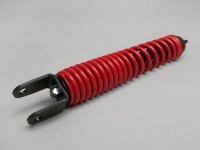 Shock absorber rear -PIAGGIO, 300mm- Vespa LX50, LXV50, S50, ET2 50, ET4 50 - red